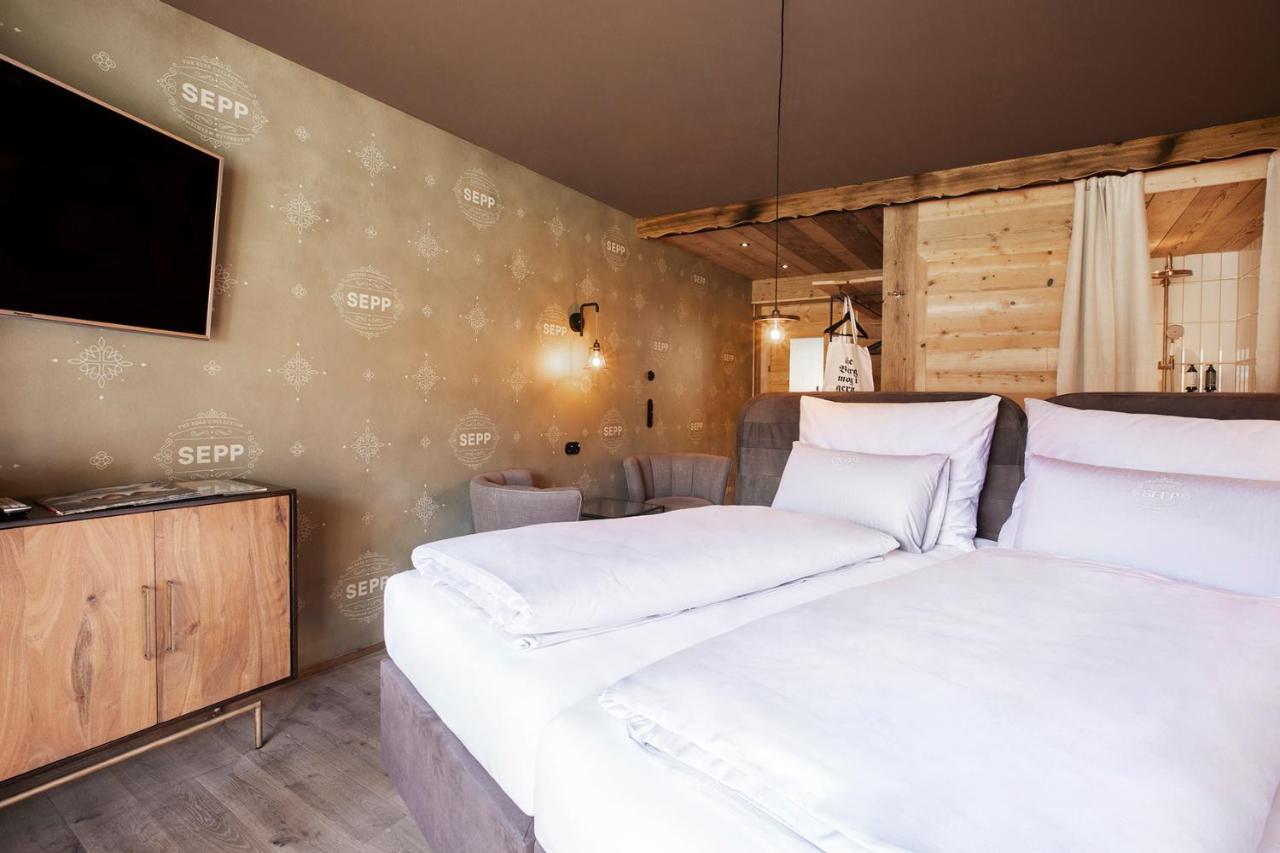 Hotel Sepp - Alpine Boutique Hotel - Adults Only Ab 21 Jahre Maria Alm am Steinernen Meer Eksteriør billede
